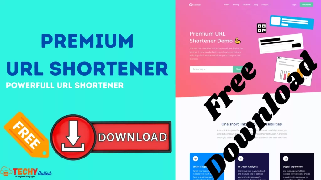 Premium URL Shortener free download